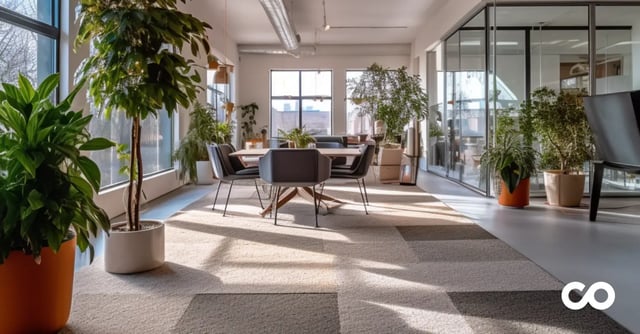 openspace avec une surface moquette